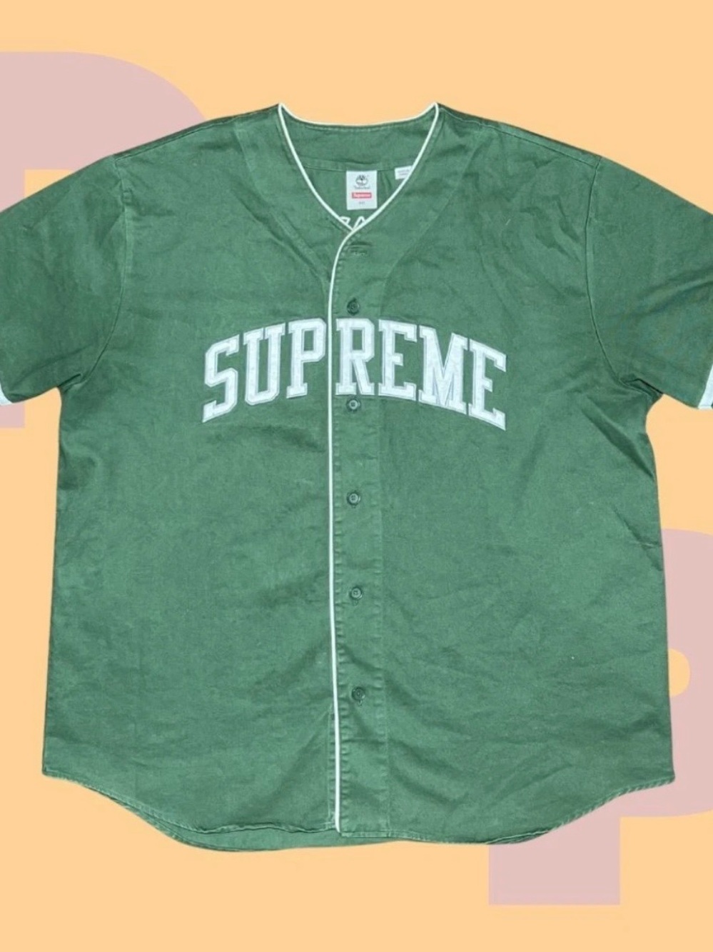 Supreme Timberland Baseball Jersey (Medium)